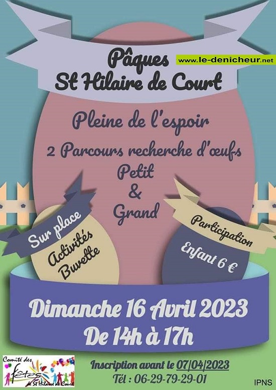 p16 - DIM 16 avril - ST-HILAIRE DE COURT - Chasse aux oeufs  04-16_45