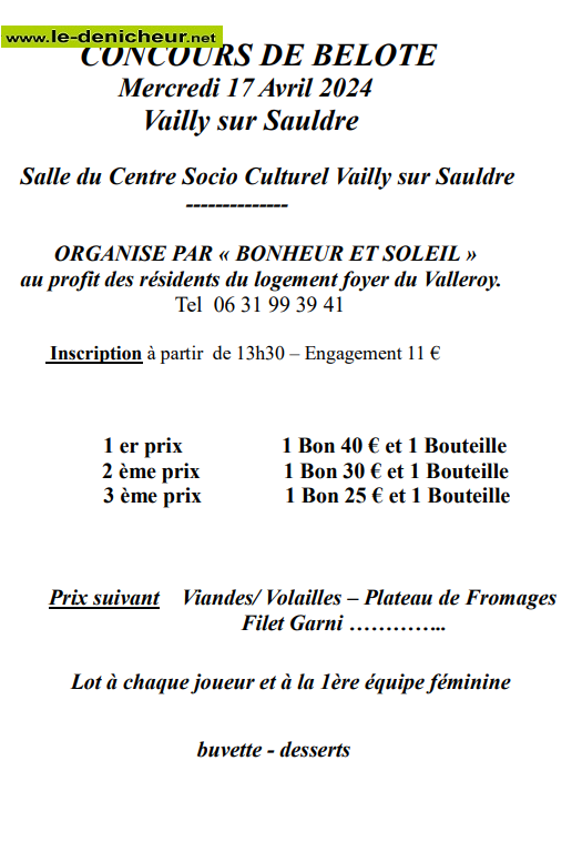 d17 - MER 17 avril - VAILLY /Sauldre - Concours de belote ° 04-17_21