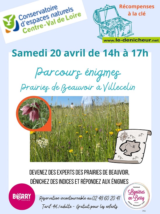 d20 - SAM 20 avril - LIGNIERES - Partcours énigmes Prairies de Beauvoir ° 04-20_41