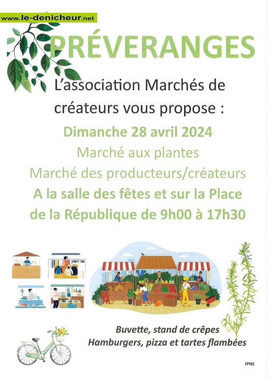 d28 - DIM 28 avril - PREVERANGES - Marché aux plantes, producteurs, créateurs. 04-28_66