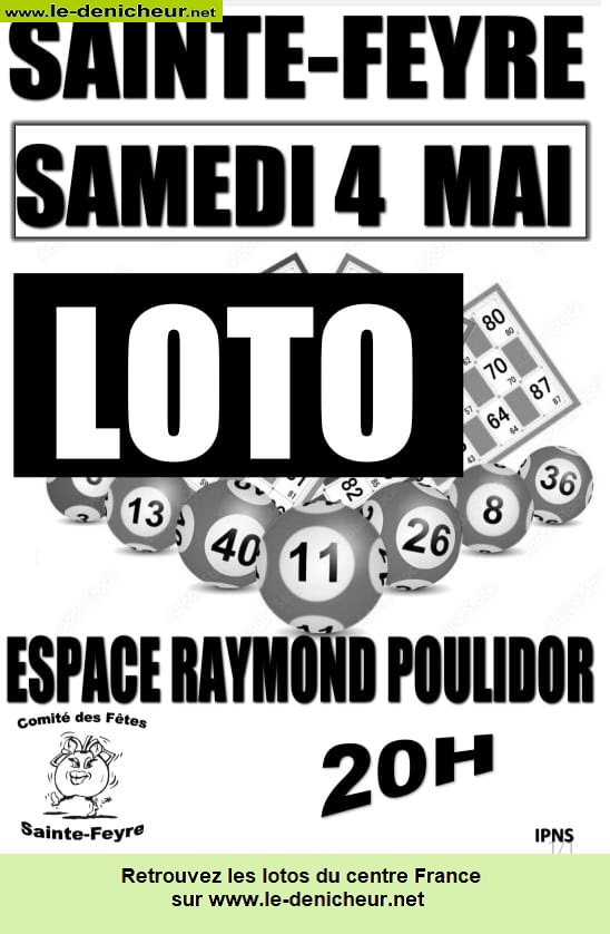 e04 - SAM 04 mai - STE-FEYRE - Loto du comité des fêtes .° 05-04_42