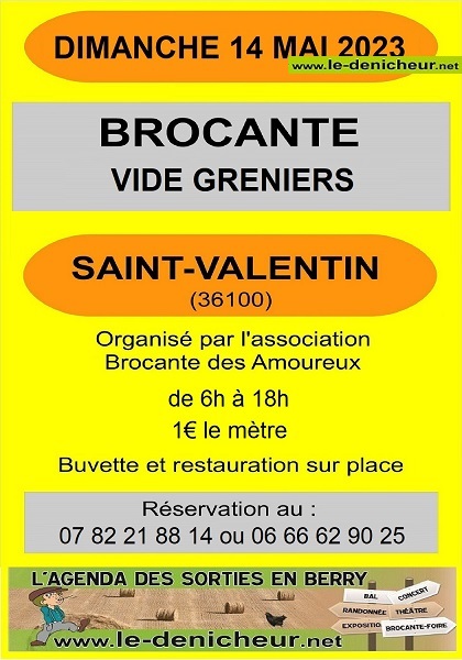 q14 - DIM 14 mai - ST-VALENTIN - Brocante des Amoureux  05-1416