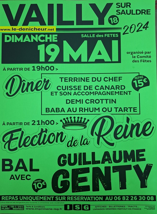 e19 - DIM 19 mai - VAILLY /Sauldre - Dîner | Bal avec Guillaume Genty | Election de la Reine 05-19_47