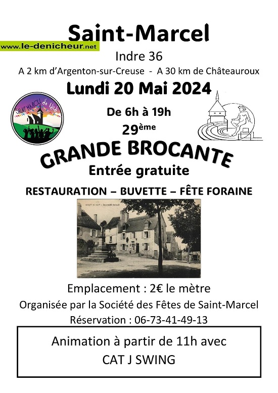 e20 - LUN 20 mai - ST-MARCEL - Brocante de la société des fêtes . 05-20_34