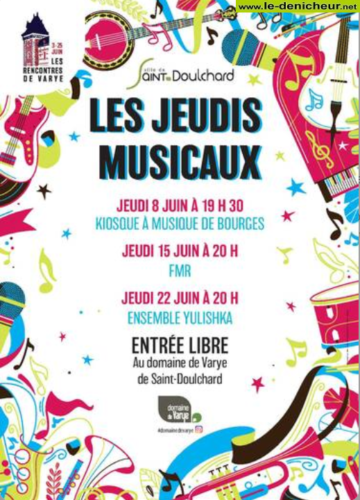 r15 - JEU 15 juin - ST-DOULCHARD - FMR en concert 06-15_16