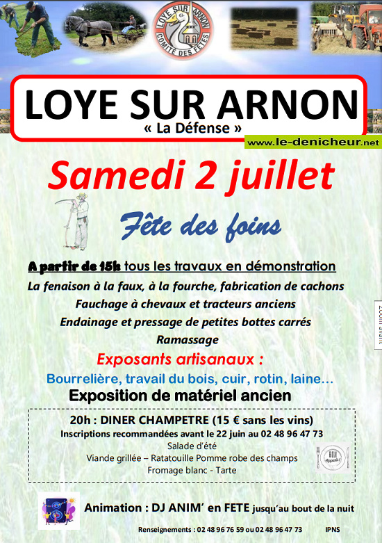 g02 - SAM 02 juillet - LOYE /Arnon - Fête des foins */ 07-02_15