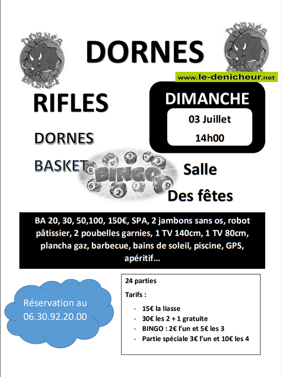 g03 - DIM 03 juillet - DORNES - Rifles du basket */ 07-03_16
