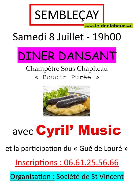 s08 - SAM 08 juillet - SEMBLECAY - Dîner dansant avec Cyril Music 07-08_39