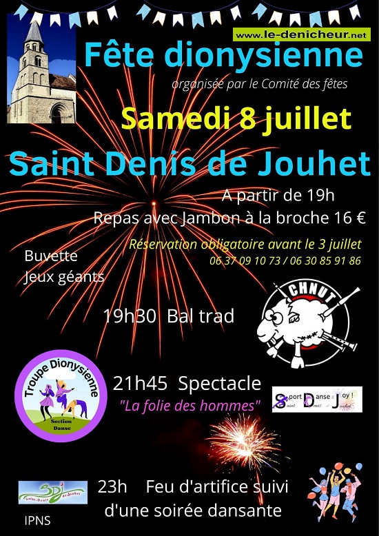 s08 - SAM 08 juillet - ST-DENIS DE JOUET - Fête Dionysienne | Feu d'artifice 07-08_40