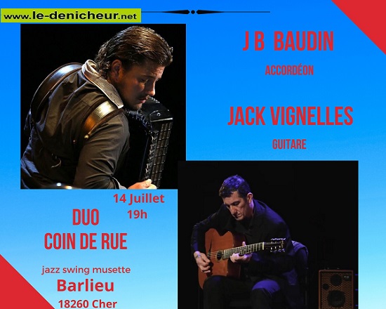 s14 - VEN 14 juillet - BARLIEU - Duo Coin de Rue [Jazz Swing Musette] 07-14114