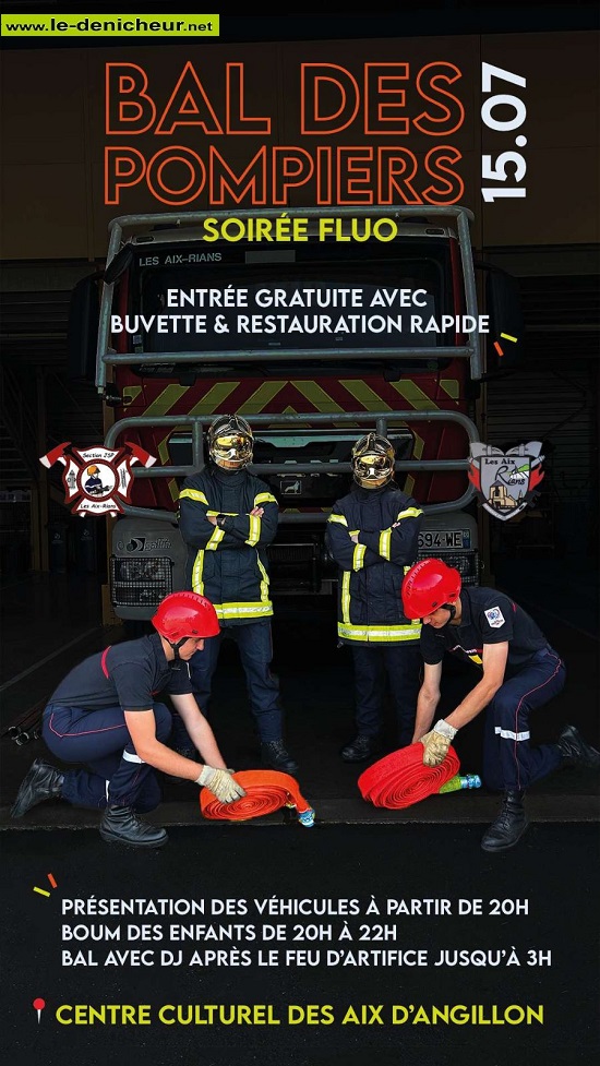 s15 - SAM 15 juillet - LES AIX D'ANGILLON - Bal des pompiers  07-15_24