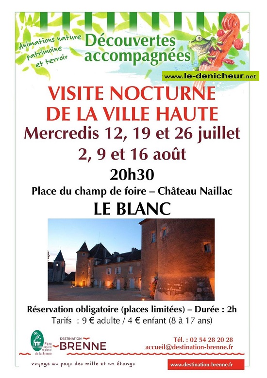 t09 - MER 09 août - LE BLANC- Visite Nocturne de la Ville Haute ++ 07-19_28