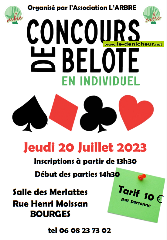 s20 - JEU 20 juillet - BOURGES - Concours de belote * 07-20_19