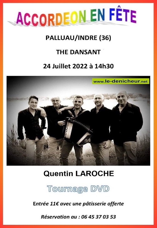 g24 - DIM 24 juillet - PALLUAU /Indre - Thé dansant avec Quentin Laroche */ 07-24_16