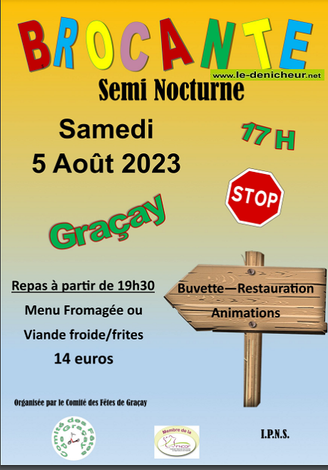 t05 - SAM 05 août - GRACAY - Brocante du comité des fêtes * 08-05_15