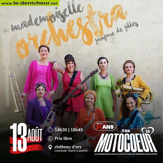 t13 - DIM 13 août - LOUROUER ST-LAURENT - Mademoiselle Orchestra [Fanfare de filles] 08-13_34