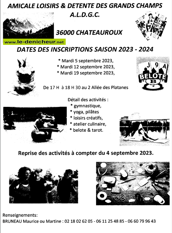 2023/2024 - CHATEAUROUX - Reprise des Activités de l'A.L.D. des Grands Champs 09-04_22