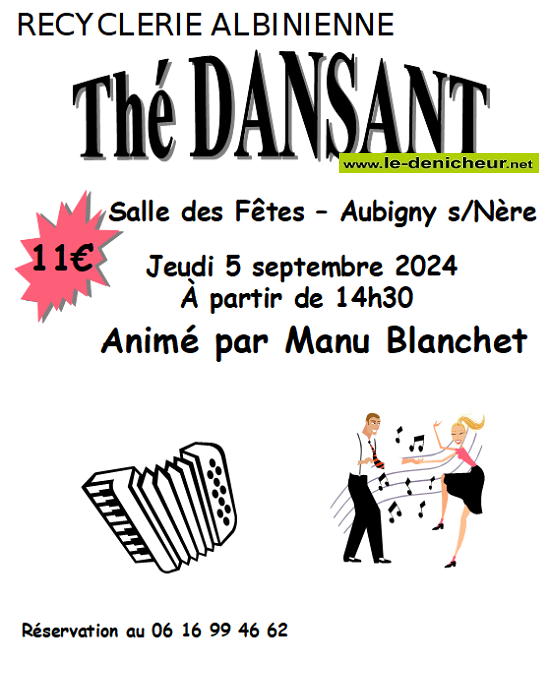 i05 - JEU 05 septembre - AUBIGNY /Nère - Thé dansant avec Manu Blanchet * 09-05_19