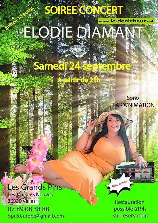 i24 - SAM 24 septembre - VELLES - Soirée concert avec Elodie Diamant 09-24_22
