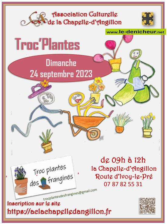 u24 - DIM 24 septembre - LA CHAPELLE D'ANGILLON - Troc Plantes 09-24_28