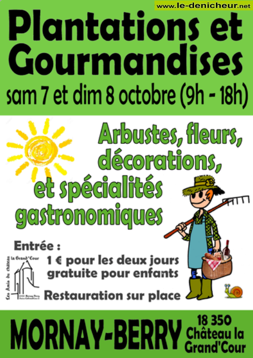 v08 - DIM 08 octobre - MORNAY-BERRY - Plantations et Gourmandises . 10-07_34