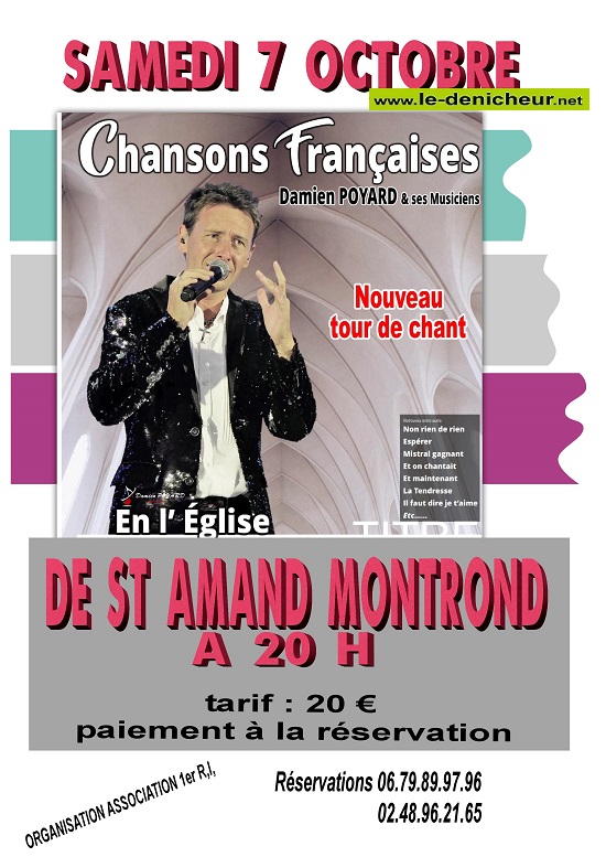 v07 - SAM 07 octobre - ST-AMAND-MONTROND - Chansons Françaises avec Damien Poyard 10-07_40