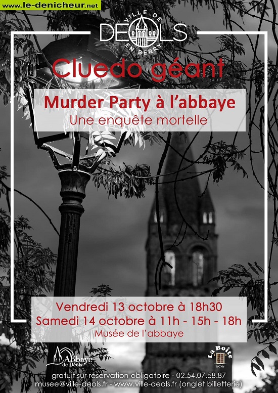 v14 - SAM 14 octobre - DEOLS - Murder Party à l'Abbaye  10-13_69