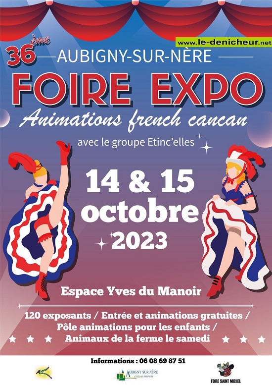 v14 - Les 14 et 15 octobre -AUBIGNY /Nère - Foire Expo  10-14_54