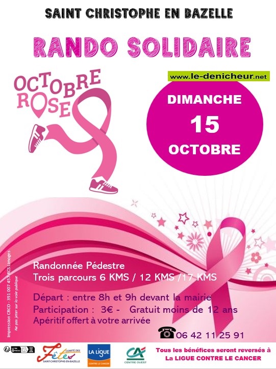 v15 - DIM 15 octobre - ST-CHRISTOPHE en Bazelle - Rando solidaire . 10-15_55