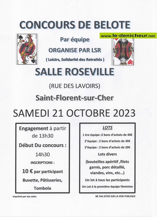 v21 - SAM 21 octobre - ST-FLORENT /Cher - Concours de belote ° 10-21_46