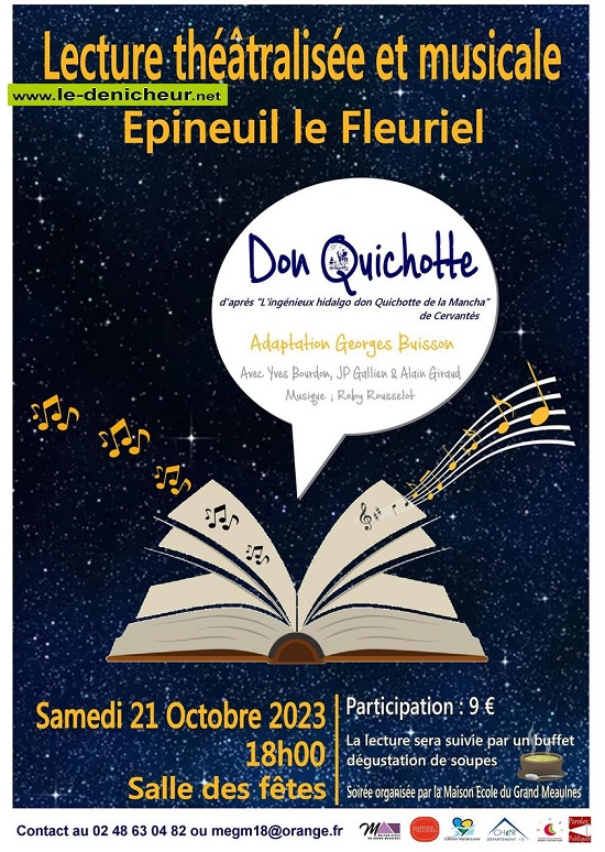 v21 - SAM 21 octobre - EPINEUIL LE FLEURIEL - Lecture théâtralisée et musicale  10-21_49