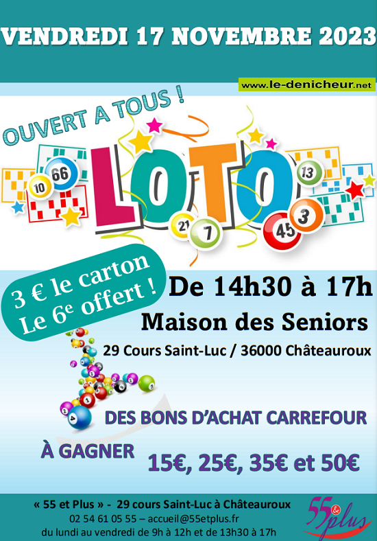 w17 - VEN 17 novembre - CHATEAUROUX - loto de "55 et plus" ° 11-17_51