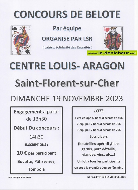 w19 - DIM 19 novembre - ST-FLORENT /Cher - Concours de belote ° 11-19_48