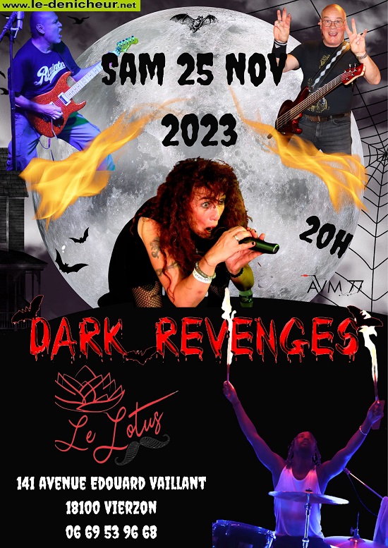 w25 - SAM 25 novembre - VIERZON - Dark Revenges en concert 11-25_49
