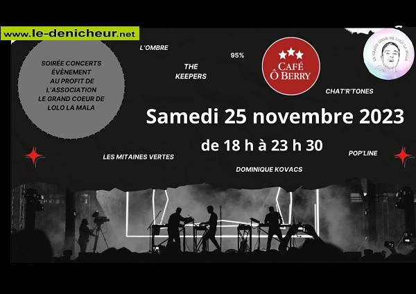 w25 - SAM 25 novembre - VIERZON - Soirée concerts au profit du Grand Coeur de Lolo La Mala 11-25_50
