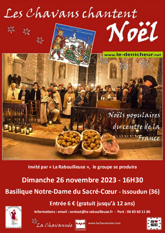 w26 - DIM 26 novembre - ISSOUDUN - Les Chavans chantent Noël ° 11-26_23