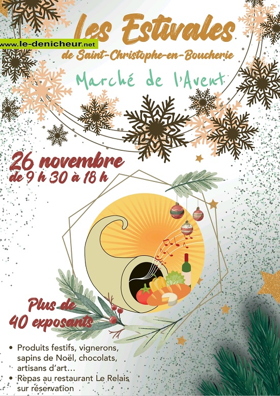DIM 26 novembre - ST-CHRISTOPHE en Boucherie - Marché de Noël dans l'Indre 11-26_52