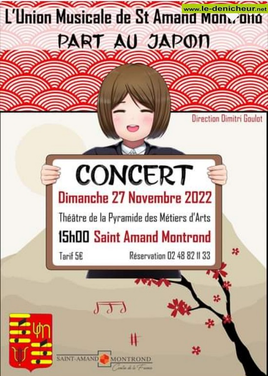 k27 - DIM 27 novembre - ST-AMAND-MONTROND - Concert de l'Union Musicale  11-27_44