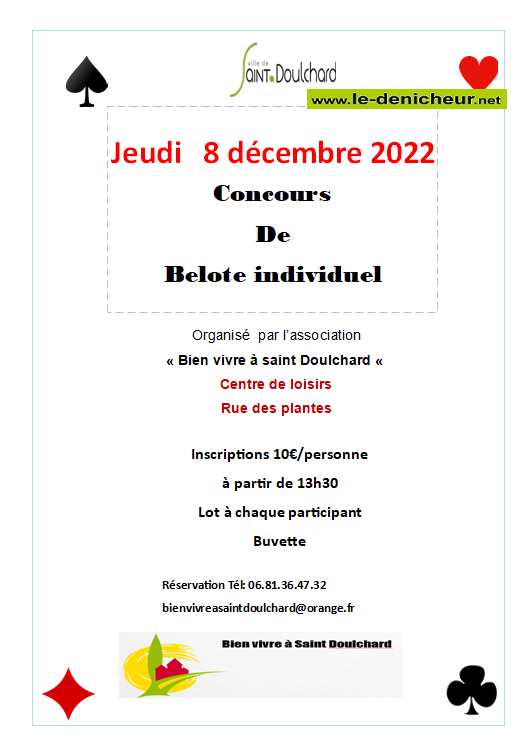 l08 - JEU 08 décembre - ST-DOULCHARD - Concours de belote */ 12-08_32