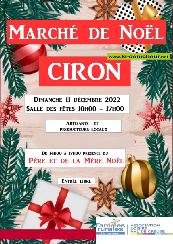 l11 - DIM 11 décembre - CIRON - Marché de Noël */ 12-11_34