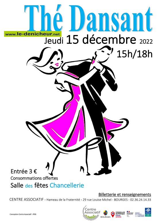 l15 - JEU 15 décembre - BOURGES - Thé dansant */ 12-15_57