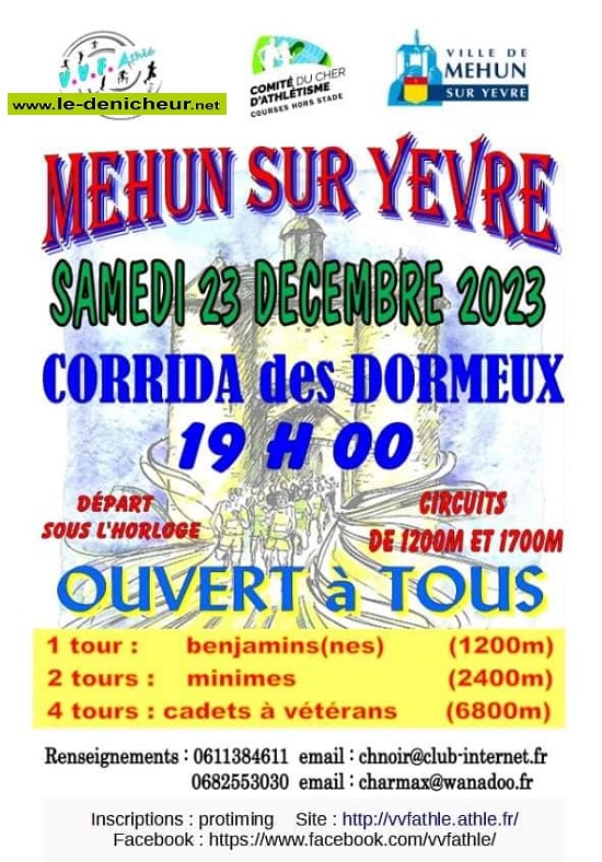 x23 - SAM 23 décembre - MEHUN /Yèvre - Corrida des Dormeux 12-23_28