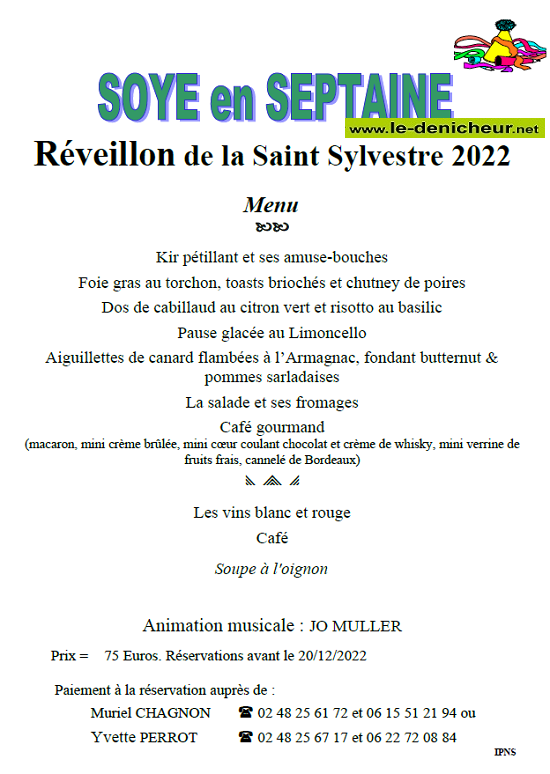 l31 - SAM 31 décembre 2022 - SOYE EN SEPTAINE - Réveillon de la St-Sylvestre de "Loisirs de Soye"  12-31_36