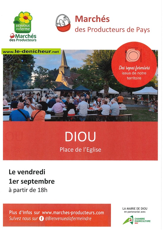 u01 - VEN 01 septembre - DIOU - Marché des producteurs de Pays _ 20230813