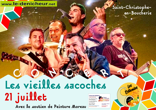 s21 - VEN 21 juillet - ST-CHRISTOPHE en Boucherie - Les Vieilles Sacoches en concert * 21_jui10