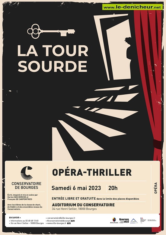 q06 - SAM 06 mai - BOURGES - La Tour Sourde [opéra-thriller] 34481310