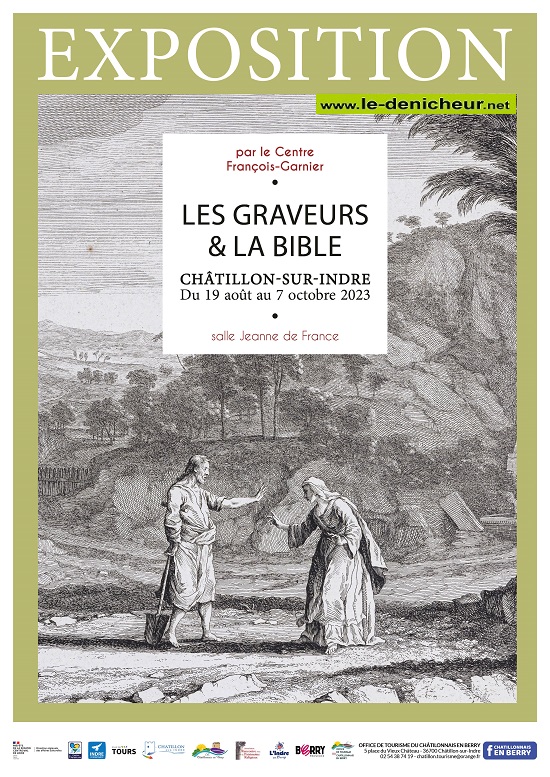 v07 - Jusqu'au 7 octobre - CHATILLON /Indre - Les Graveurs & la Bible [exposition] Affic343