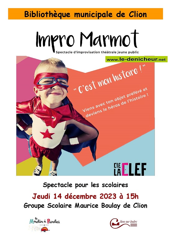 x14 - JEU 14 décembre - CLION /Indre - Impro Marmot Affic396