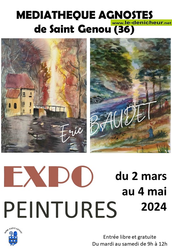 e04 - Jusqu'au 4 mai - ST-GENOU - Exposition peintures _ Affic441