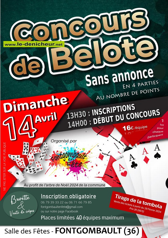 d14 - DIM 14 avril - FONTGOMBAULT - Concours de belote _ Affic464
